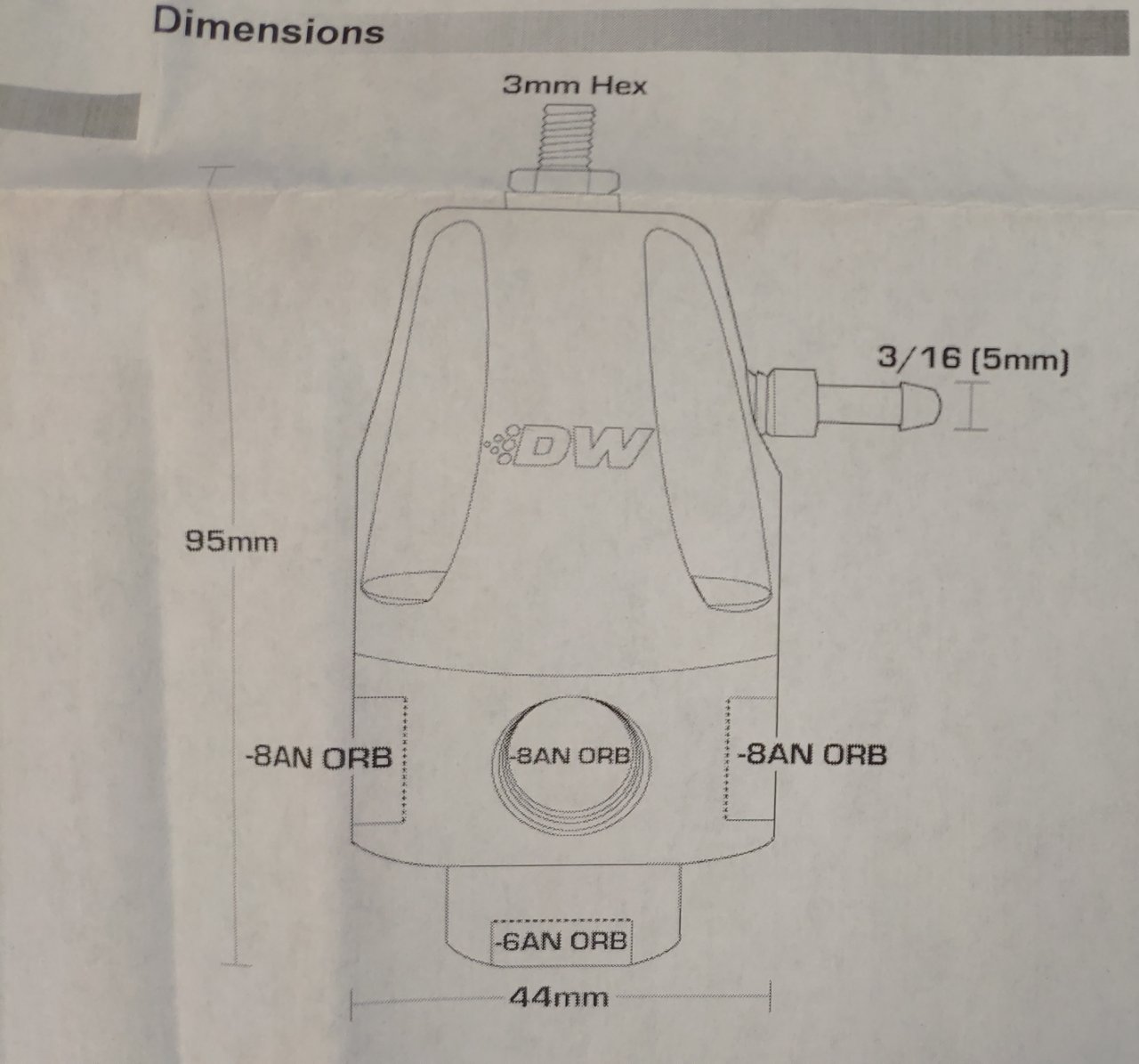 DeatschWerks топливный регулятор