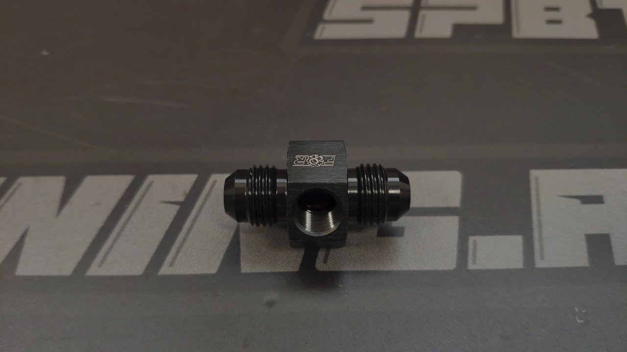 Фитинг AN6 - 1/8" - AN6 для датчика, папа/мама/папа