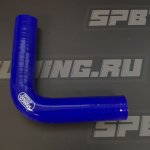 Патрубок силиконовый 28 мм, 90°, L=150*150 мм 