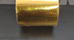 Термоизоляционная ткань самоклеющаяся, золото (50мм*5м рулон)