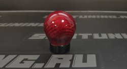 Ручка МКПП красный карбон