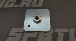Площадка (закладная) под рым болт размером 65х65х3 