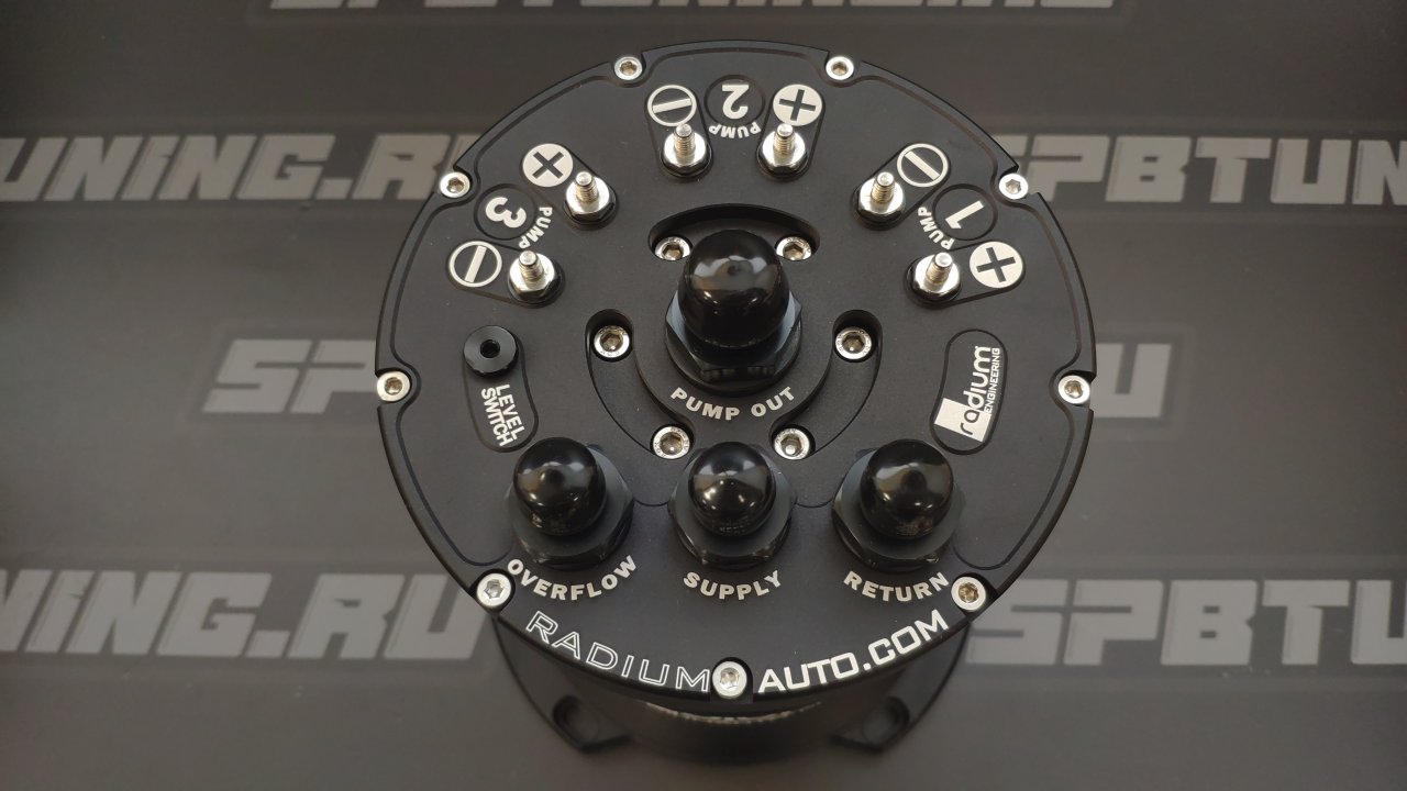 Топливная станция Radium c 3 насосами 450лч (1350лч)