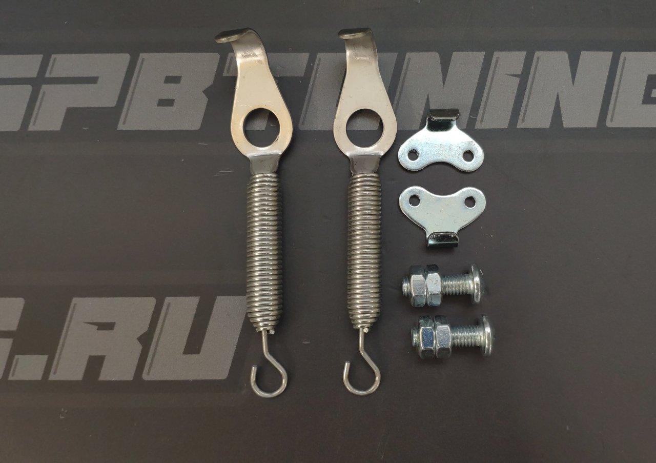 Sandtler замки багажника (нерж) пружинные