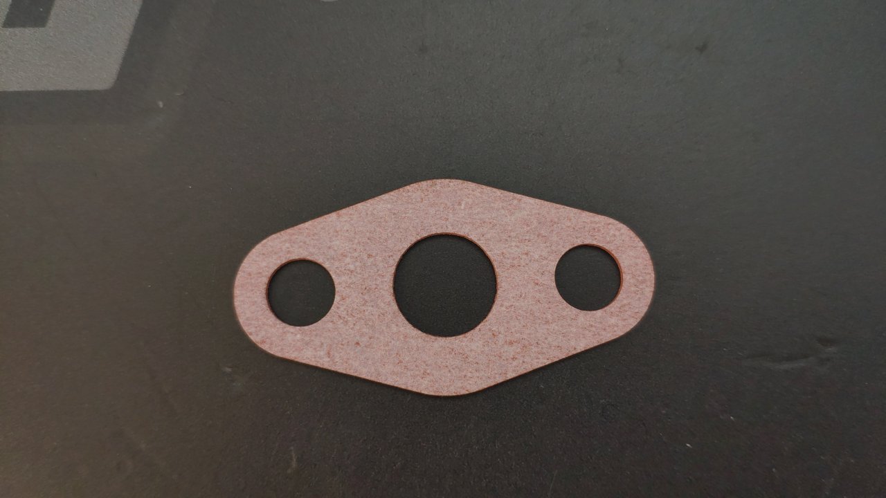 Прокладка под маслослив из турбины (38мм) малый фланец