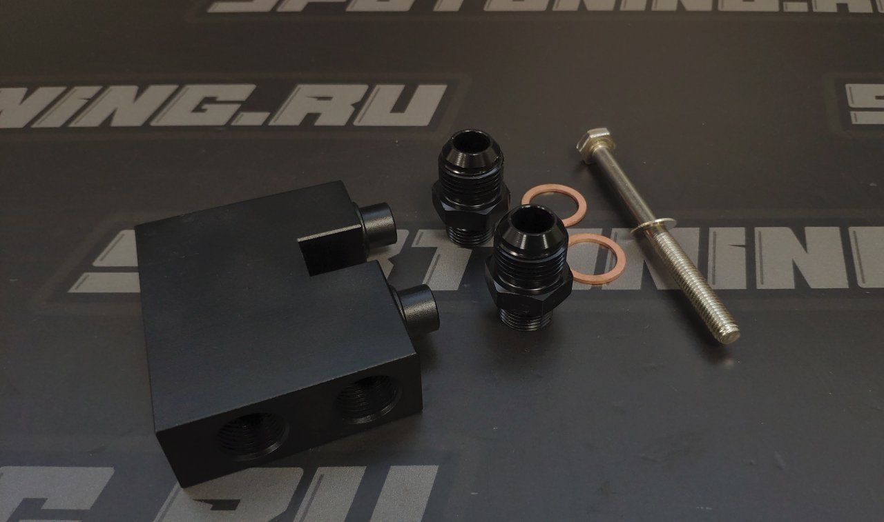 Адаптер для установки масляного радиатора BMW 335i N54 135i