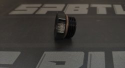 Фитинг-адаптер Radium Engineering под датчик давления AN8 to 1/8npt 