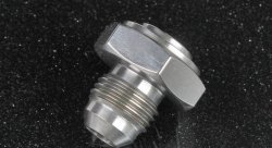 Адаптер приварной AN6, под ключ,  нержа.