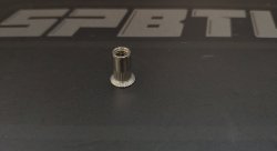 Заклепка-гайка потайной буртик М5 нержа.