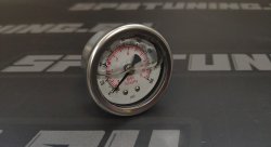 Датчик давления топлива механический (манометр) 160 PSI резьба 1/8 NPT 