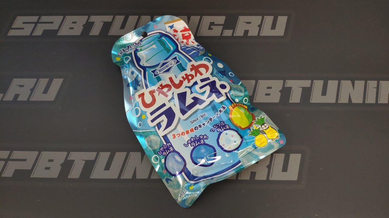 SENJAKU Карамель содовая со вкусом RAMUNE, 75гр