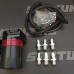 Маслосборник разборный с маслоотделителем 0.5л, черный