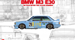 Сборная модель BMW M3 E30 Gr.A 1990 Inter TEC Class Winner
