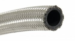 Армированный резиновый шланг AN6, металлическая оплетка