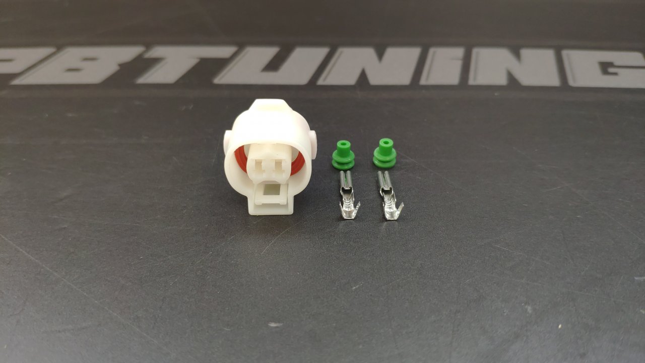 Фишка датчика уровня масла 1-2JZ 2 пина 90980-10532