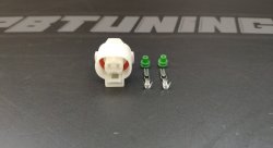 Фишка датчика уровня масла 1-2JZ 2 пина 90980-10532