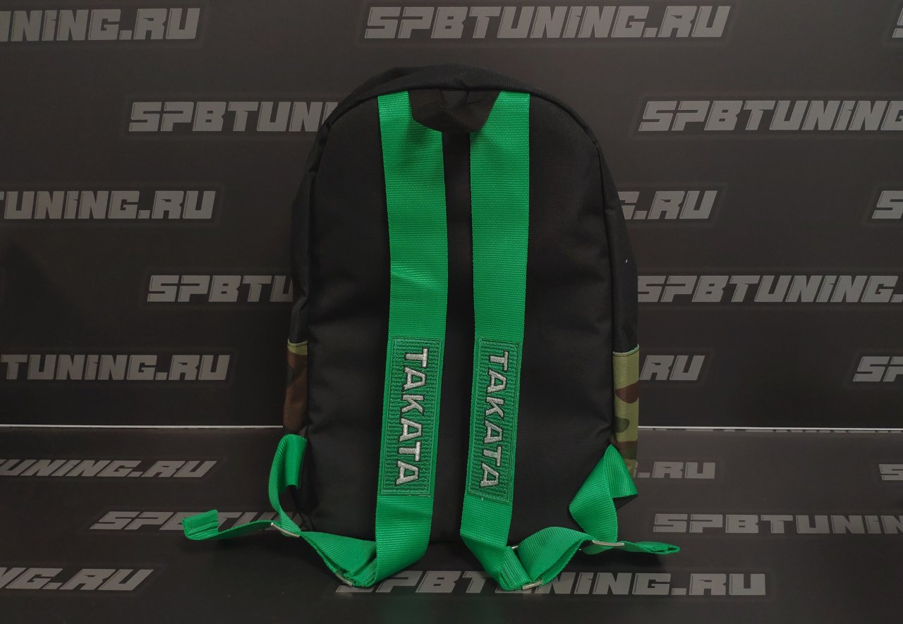 Рюкзак камуфляж  - ремни Takata зеленые