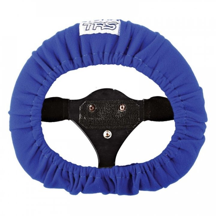 Чехол защитный на руль TRS синий