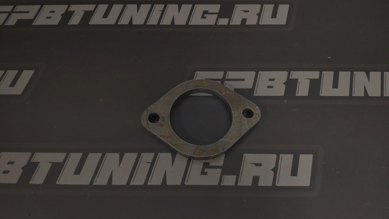 Фланец под 2 болта 63мм сталь