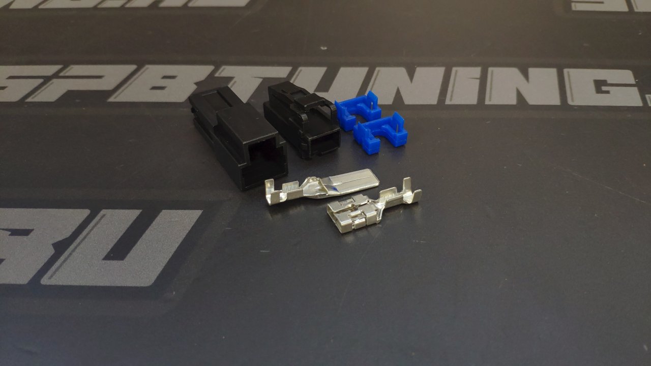 Разъем силовой 1конт негерметичный черный