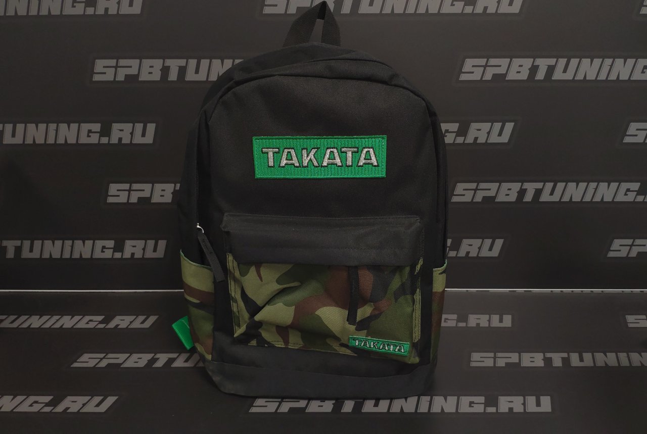 Рюкзак камуфляж  - ремни Takata зеленые
