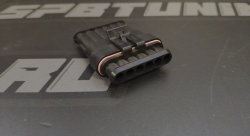 Разъем герметичный 6pin черный