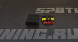 Разъем герметичный 5pin черный
