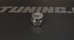 Фитинг приварной 1/8" алюминиевый под ключ