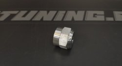 Фитинг приварной 1/8" алюминиевый под ключ