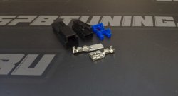 Разъем силовой 1конт негерметичный черный