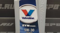 МАСЛО МОТОРНОЕ СИНТЕТИЧЕСКОЕ VALVOLINE SYNPOWER DX1 5W30 1Л