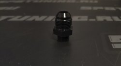 Фитинг AN8-ORB6 (папа-папа) с резиновым уплотнением