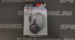 Манометр для шин c гибким шлангом, с датчиком измерения протектора Motamec 0-80 psi