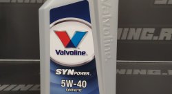 Моторное масло VALVOLINE SYNPOWER 5W40 1л
