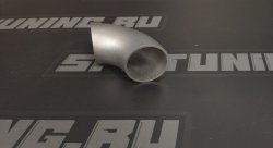 Отвод 42,4мм*2мм   90 градусов (нержавеющая сталь AISI 304)