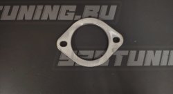 Фланец под 2 болта 76мм, нержавеющая сталь