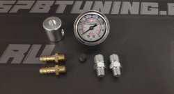 Mанометр с установочным комплектом под шланг