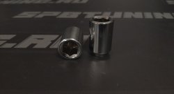 Колесные гайки M12*1.25  - хром