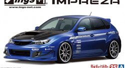 Сборная модель Aoshima INGS GRB SUBARU IMPREZA WRX STI `07
