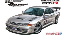 Сборная модель Aoshima Nissan Skyline GT-R R32 HKS Kansai