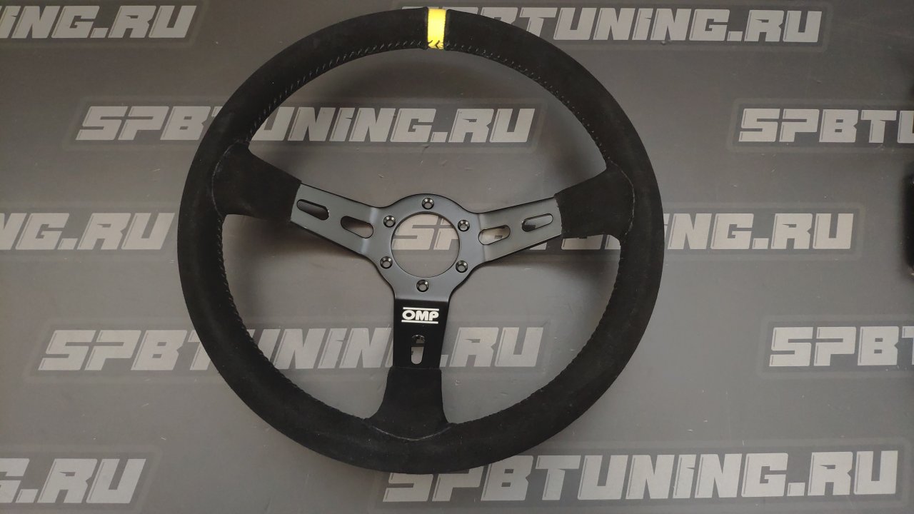 Руль OMP RS, замша