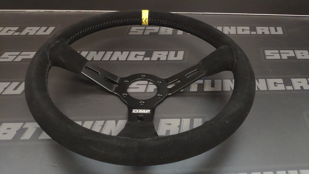 Руль OMP RS, замша