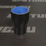 Патрубок силиконовый 38-45мм черный