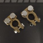 Клеммы аккумуляторные (латунь) negative + positive CBT-0830A-F