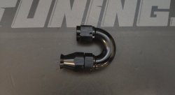 Фитинг AN4 180° Full Flow,  под тефлоновый шланг PTFE