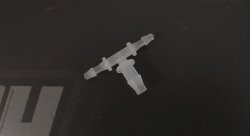 Тройник Т-образный 4-6-4мм  пластиковый