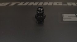 Фитинг AN8 - ORB8 (папа-папа) c резиновым кольцом 