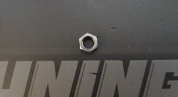 Гайка AN3 3/8X24, алюминий, BLACKROCK LAB