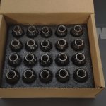 Гайки колесные Buddyclub M12*1.25 вороненые