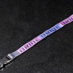 Ланьярд, лента для бейджей "BRIDE"